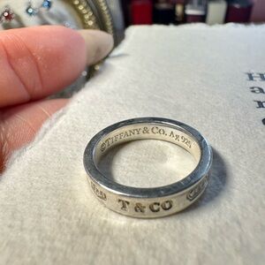 Tiffany & Co. 1837 Sterling Silver Ring